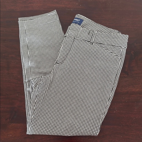 Old Navy Denim - Old Navy Black and White Houndstooth Women Jeans‎